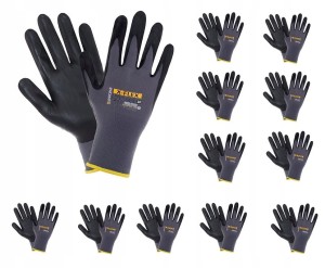 Rękawice robocze X-flex Procera - zestaw 12 Par