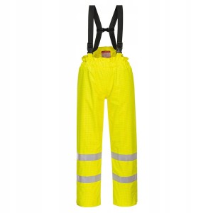 Spodnie Ostrzegawcze Trudnopalne Ocieplane S781 Portwest