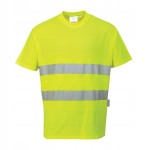Koszulka Odblaskowa T-shirt Krótki Rękaw 2 Taśmy S172 Portwest