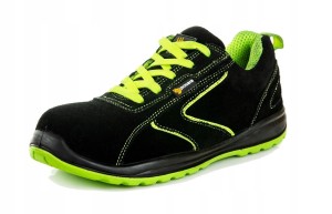 Lekkie Półbuty Ochronne Robocze Zamsz Bono S1 Procera