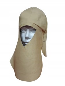 Kaptur Skórzany Spawalniczy Przyłbica Spawalnicza