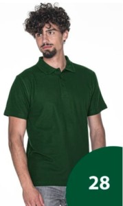Koszulka Polo Męska Premium Zielona Promostars
