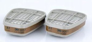 Filtr Przeciw Parom Organicznym 6051 3m A1 2szt.