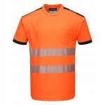 Koszulka T-shirt ostrzegawcza krótki rękaw Hi-vis  T181