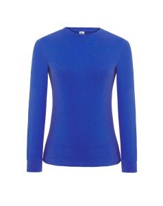 Koszulka Damska Długi Rękaw Premium Royal Blue