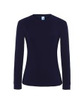 Koszulka Damska długi rękaw  Premium Navy