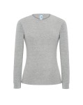 Koszulka Damska długi rękaw Premium Szara