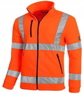 Polar Roboczy Bluza Polarowa Orange Hv Procera