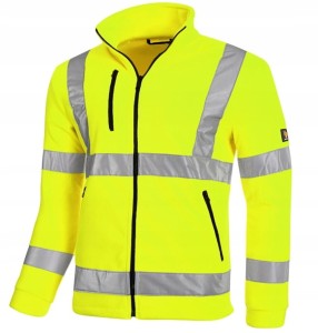 Polar Roboczy Bluza Polarowa żółta Hv Procera
