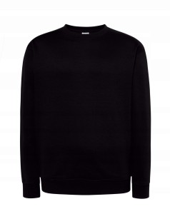 Bluza Dresowa Sweatshirt Jhk 290g/m2 Czarna