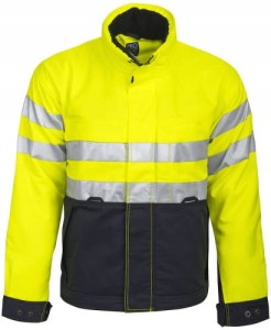 Kurtka Robocza Zimowa Ostrzegawcza Hv