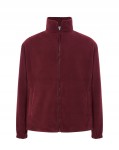 Bluza Polarowa Męska Ciepła Bordowa Jhk 300g