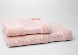 Ręcznik Kąpielowy Frotte Miękki 70x140 500g Różowy