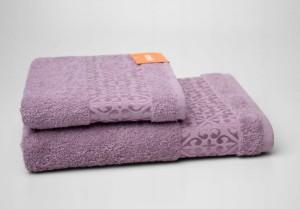 Ręcznik Kąpielowy Frotte Miękki 70x140 500g Lila