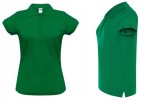 Koszulka Polo Damska Polówka Jhk Zielona