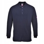 Koszulka Polo Trudnopalna Navy Fr10 Portwest