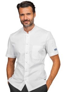 Bluza Kucharska Szefa Kuchni Koen 058590m BiaŁa Isacco