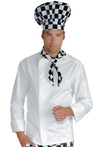 Bluza Kucharska Szefa Kuchni Bilbao 059360 BiaŁa Isacco