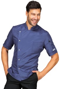 Bluza Kucharska Szefa Kuchni Belfast 057282m Niebieska Isacco