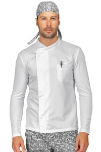 Bluza Kucharska Szefa Kuchni Franklin 059130 BiaŁa Isacco