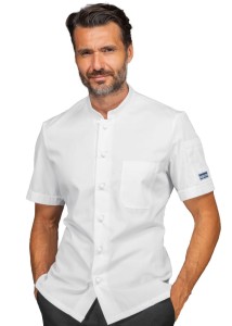 Bluza Kucharska Szefa Kuchni Koen 058500m BiaŁa Isacco