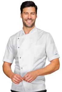 Bluza Kucharska Szefa Kuchni Belfast 057200m BiaŁa Isacco