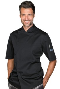 Bluza Kucharska Szefa Kuchni Helsinki 058801m Czarna Isacco
