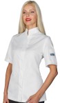 Bluza Kucharska Damska Szefa Kuchni Boston 057680m BiaŁa Isacco