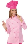 Bluza Kucharska Damska Szefa Kuchni Lady Chef Jacket 057523 RÓŻowa Isacco