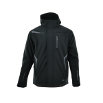 Ocieplana kurtka długa Comfort Winter kolor: czarno-szary