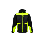 Kurtka Hybrydowa Robocza Comfort Winter żółto-czarna
