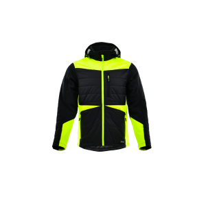 Kurtka Hybrydowa Robocza Comfort Winter żółto-czarna