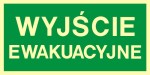 Znak Ewakuacyjny - Wyjście Ewakuacyjne - Aa 001 Ce Ps