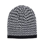 Czapka Zimowa Akrylowa Dziana Dwuwarstwowa Gray Melange Procera