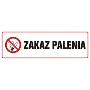 Znak - Zakaz Palenia - Ne 010 Bh Pn