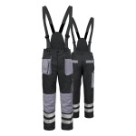 Spodnie Do Pasa Proman Dual Cotton 250 Szare Procera