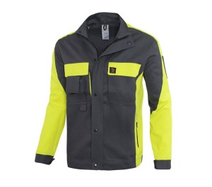 Kurtka bluza robocza PROPLUS  szaro-żółta Procera