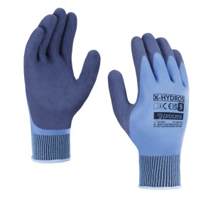 Rękawice Ochronne Podwójnie Powlekane Lateksem X-hydros Procera