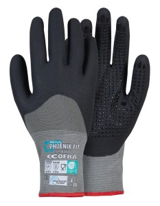Rękawice Ochronne Powlekane Nakrapiane Nitrylem Phoenix Fit G351-dd00 Cofra