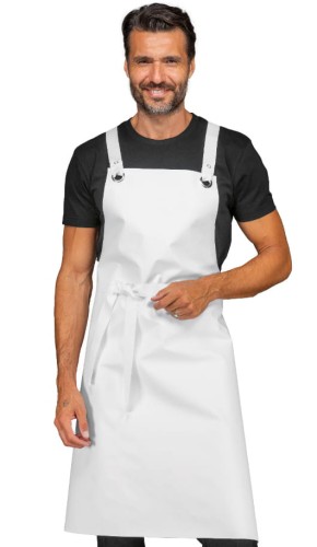 Fartuch Roboczy Gastronomiczny Woskowany 75x90cm 091080 Isacco