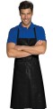 Fartuch Roboczy Gastronomiczny Woskowany 70x90cm 091000 Isacco czarny
