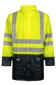 Kurtka robocza odblaskowa trudnopalna antystatyczna wodoodporna Hi-vis Fr-lr3055 Lyngsoe zolta