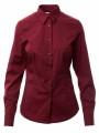 Koszula damska slim Florentia Lady S00257-P051 Payper - Bordowy