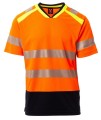Koszulka t-shirt męska Alley S00739-0028 Payper - Pomarańczowy