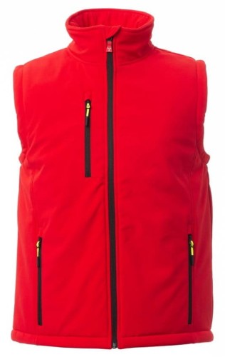 Kamizelka bezrękawnik softshell męska Gale Pad Vest S00771-P114 Payper - Czerwony
