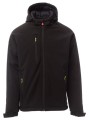Kurtka softshell męska Gale Pad S00515-P114 Payper - Czarny