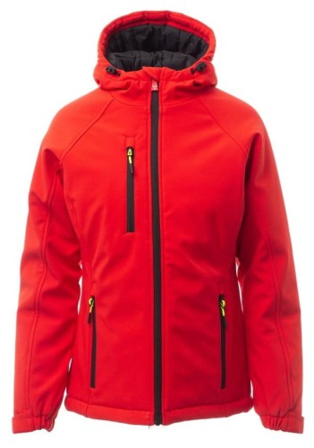 Kurtka softshell damska Gale Pad Lady S00579-P114 Payper - Czerwony