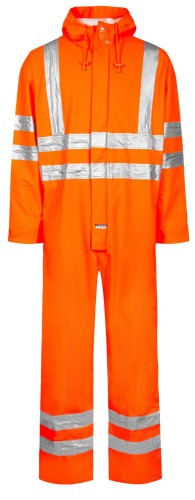Zestaw komplet wodoochronny ognioodporny ostrzegawczy HI-VIS ARC-LR4057-05 Lyngsoe pomarańczowy