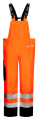 Spodnie robocze ogrodniczki wodoochronne ostrzegawcze ognioodporne HI-VIS FR-lR6029-05/03 Lyngsoe
