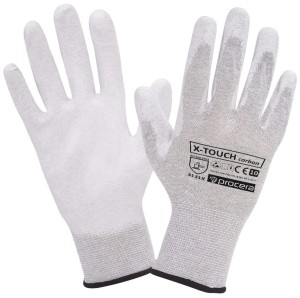 Rękawice Ochronne Powlekane Pu X-touch Carbon Esd Procera